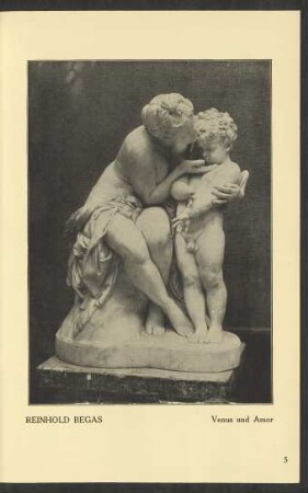Reinhold Begas. Venus und Amor