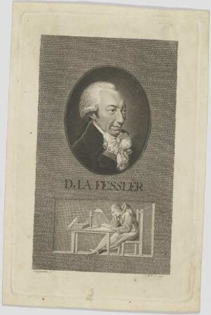 Bildnis des Dr. I. A. Fessler