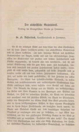 276-294 Der altchristliche Gottesdienst