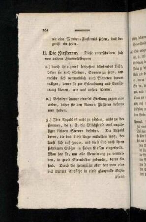 266-268, II. Die Fixsterne. Diese unterscheiden sich von ...