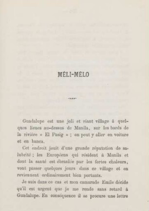 Méli-Mélo