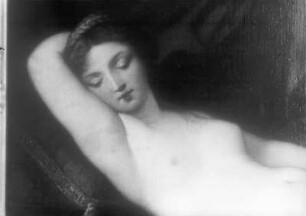 Oberkörper der Schlafende Venus, Ausschnitt aus dem Gemälde: Schlafende Venus