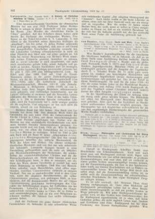 397-398 [Rezension] Latourette, Kenneth Scott, A history of Christian missions in China