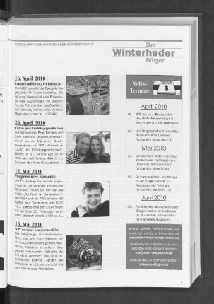 WBV-Termine