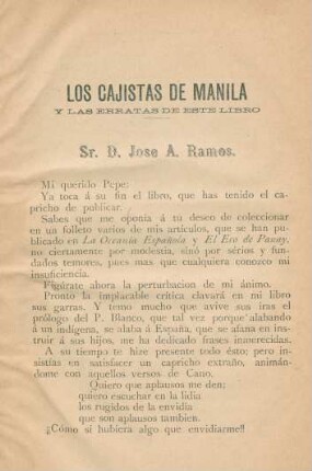 Los cajistas de Manila y las erratas de este libro