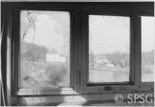 Blick nach Klein Glienicke mit Parkbrücke von Ufer Babelsberg