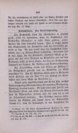 Festlichkeiten. Der Brodreichenstag.