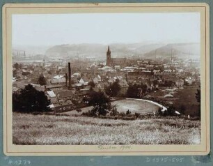 Blick über Deuben (Freital)