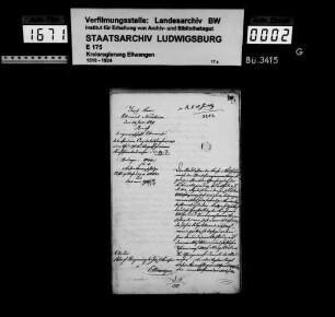 Schuldenwesen der Pfarrgemeinde Waldhausen