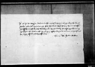 Hans (Truchsess) von Stetten, Ritter, quittiert über 108 fl. für Graf Heinrich, als dieser zu Konstanz krank gelegen.