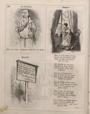 "Der Verräther" "Neugier" "Amtsstyl"