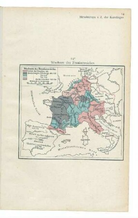 Wachsen des Frankenreiches