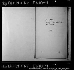 Einladung zur Hochzeit des Johann Witschive mit Ilsabe Deseniß