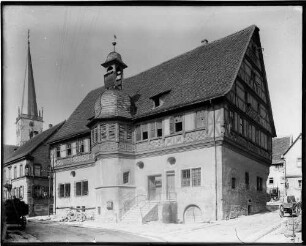 Grünsfeld Rathaus Außenansicht