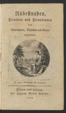 1787: Ruhestunden