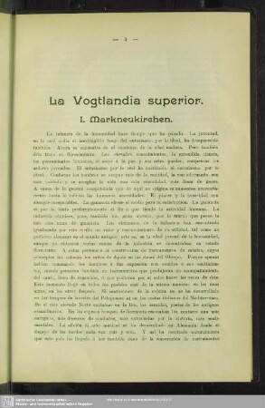 La Vogtlandia superior