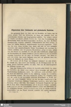 [Verwitterung, Zersetzung und Zerstörung der Gesteine]