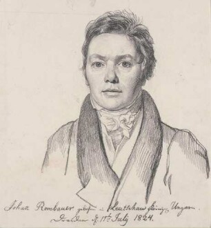 Bildnis Rombauer, János (1782-1849), Maler