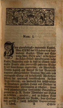 Actorum Comitialium Publicorum de Anno ... Tomus ..., 1742,1/2