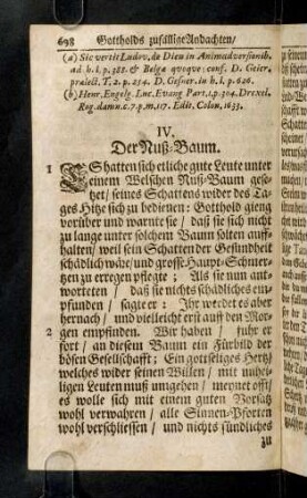 698-711, IV. Der Nuß-Baum - VII. Der Denck-Zettel