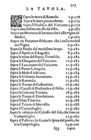 La Tavola.