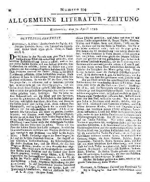 Heerwagen, Friedrich Ferdinand Traugott: Litteratur-Geschichte der evangelischen Kirchenlieder aus der alten, mittlern und neuern Zeit : insonderheit nach den neuesten Gesangbüchern zu Bayreuth, Braunschweig, Berlinu. Anspach / verfasset von Friedr. Ferd. Traugott Heerwagen. - Neustadt a. d. Aisch : Riedel Th. 1. - 1792