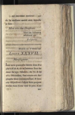 Lettre XXXVII.