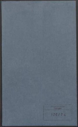 Paul Bruns (1846-1916). Personalakte des Lehkörpers : Akte betreffend Paul Bruns, ordentlicher Professor für Chirurgie