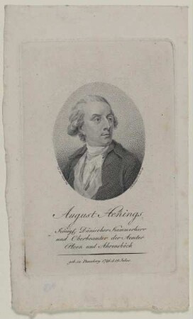 Bildnis des August Henings