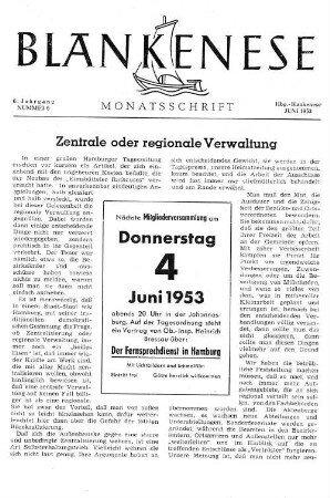Nummer 6 : Juni 1953