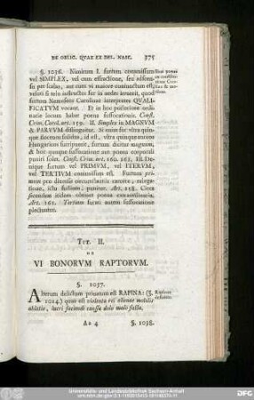 Tit. II. De VI Bonorum Raptorum.