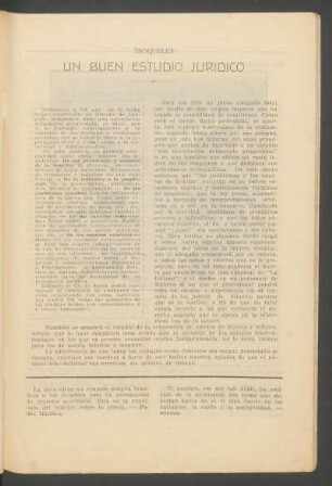 Un buen estudio jurídico