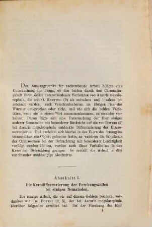 Celluläre Untersuchungen an Nematoden-Eiern