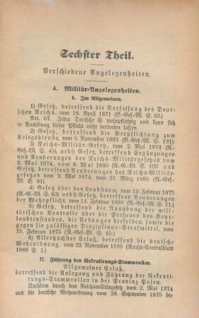 A. Militär-Angelegenheiten