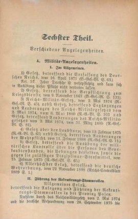 A. Militär-Angelegenheiten