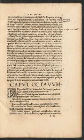 Caput Octavum.