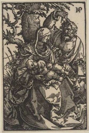 Die Heilige Familie unter dem Baum