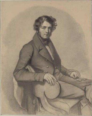 Bildnis Langenn, Friedrich Albert von (1798-1868), Politiker, Schriftsteller, Historiker, Jurist