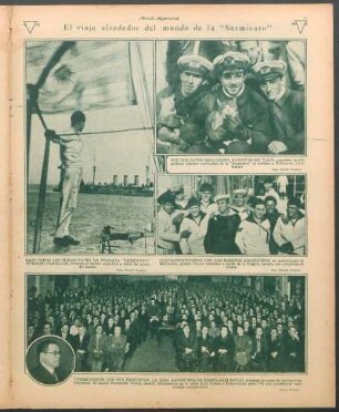 El viaje alrededor del mundo de la "Sarmiento" [Fotografías]