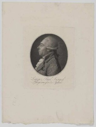 Bildnis des Lorenz Paul Soergel