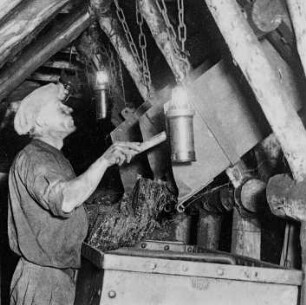 Am Füllort : Technikgeschichte | Technik und Wirtschaft | Steinkohle