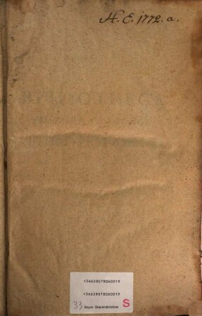 Bibliotheca Historiae Sacrae Veteris Testamenti, Seu Exercitationes Historicae In Sacram Scripturam Et Josephum Per modum commentarii in Historiam Sacram Sulpicii Severi : Distributae Duobus Tomis: Quorum Prior Ab Adam ad Mosen, complectitur quinque tractatus: I. De Principio Rerum, Seu Introitus, II. De Prima Mundi Aetate, III. De Secunda Mundi Aetate, IV. Ab Abraham Usque Ad Ingressum Israelitarum In Aegyptum, V. De Peregrinatione Israelitarum In Aegypto, Ubi Et Historia Jobi. Alter tomus procedit a Mose ad Christum adventantem, id est eversam ab Herode Hassamonaeorum dominationem, [1]