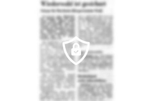 Wiederwahl ist gesichert