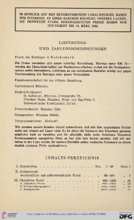 Lieferungs- und Zahlungsbedingungen