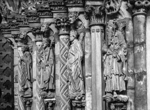 Freiberger Dom, Goldene Pforte, östliches Gewände