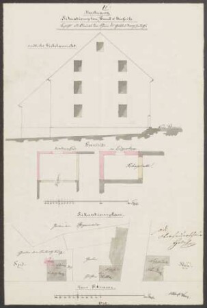 Jung, Gottlieb, Gemeinderat Scheunenanbau