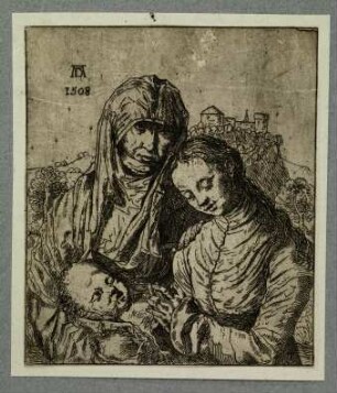 Die heilige Anna Selbdritt mit dem schlafenden Kinde