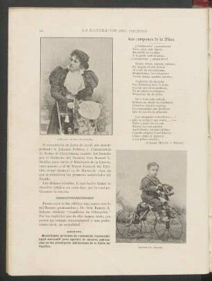 [Fotografía de] Señorita Albertina García.