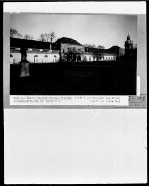 Schloss Charlottenburg — Große Orangerie