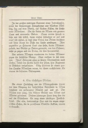 6. Ein tüchtiger Reiter